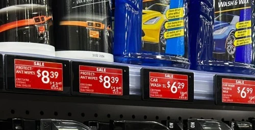 Које продавнице прехрамбених производа имају дигиталне ознаке са ценама?